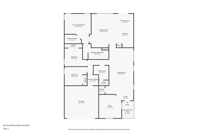 407 Vine Cliff St, Ruskin, FL 33570 - photo 2