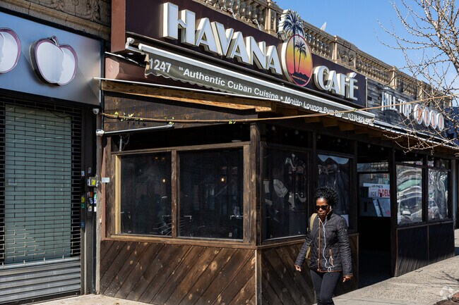 The Havana Café is a Cuban  Restaurant with a Popular Happy Hour.