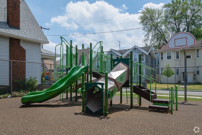 Queen of Apostles encourages kids to play outdoors.