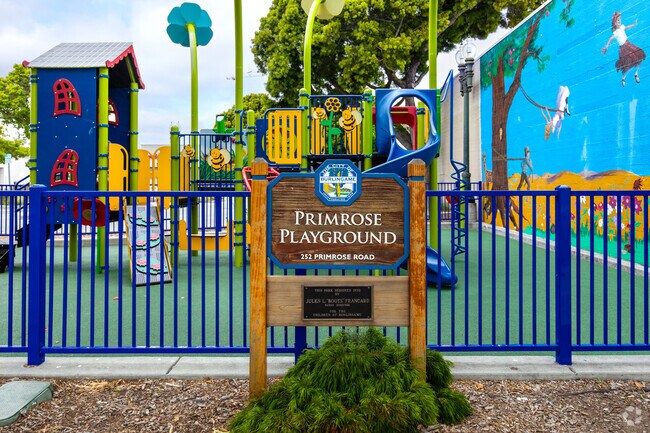 The J-Lot Playground is also called the Primrose Playground.