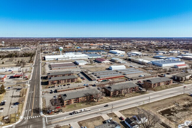 Residential, commercial, and industrial areas are often only blocks apart within the city of Waite Park.