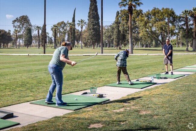 Practice your drive at Fairmount Golf Course in Downtown Riverside.
