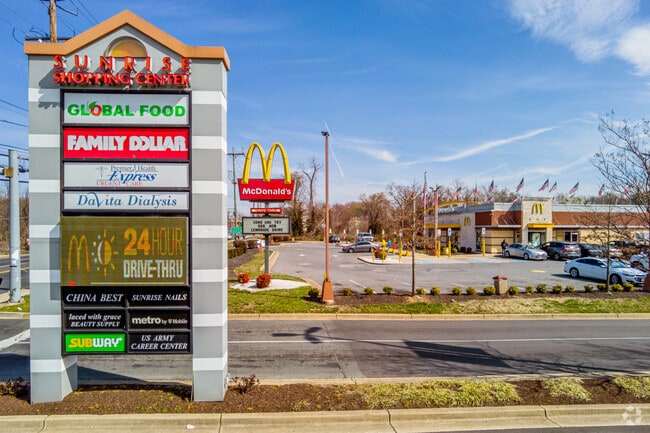 Shopping centers near Temple Hills offer retail, dining, and services.