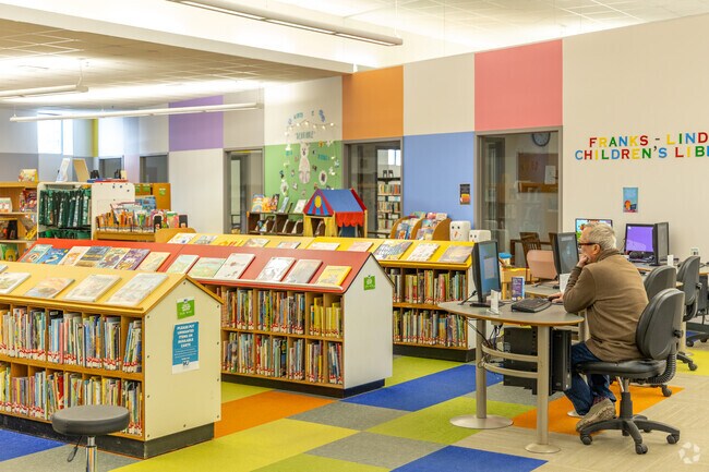 Marengo-Union Library offers a large selection from books to movies and more.