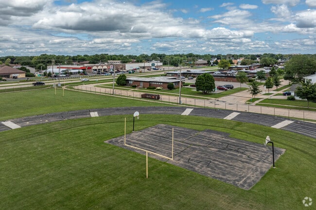 Xavier Catholic Schools in Appleton also has a full-sized football field.