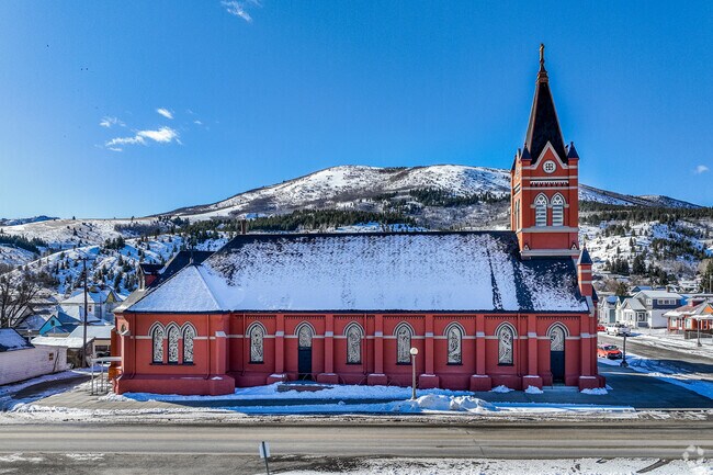 St. Peters Catholic Church is a historic building in Montana that people travel from all over to view.