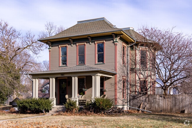 The Gothic homes of Brandshell are a striking part of Ames’ architectural history.