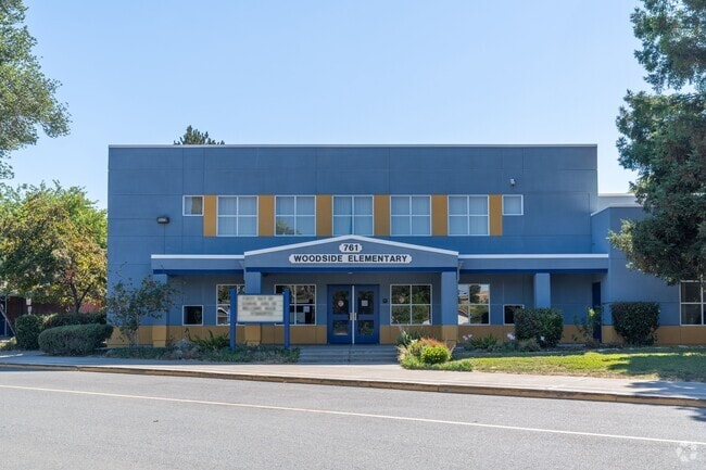 Woodside Elementary School serves kindergarten through 8th grade.