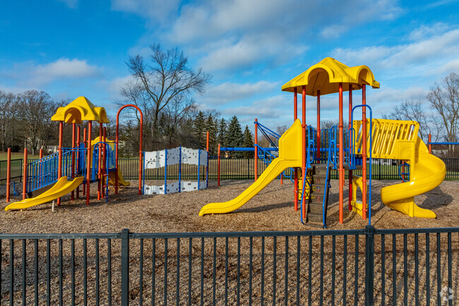 The Playground at Sheiko Elementary School is very popular with the kids.
