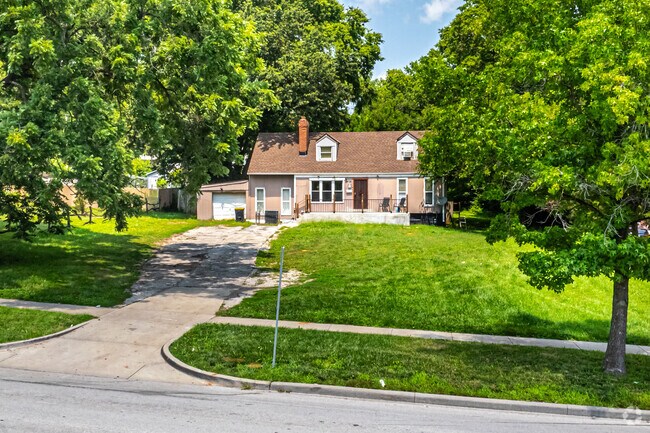 Most homes in Foxtown East include garages for convenient parking.