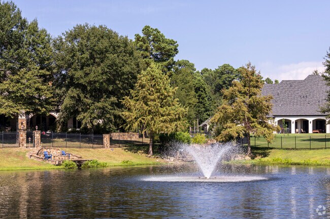 The Crossing is a master-planned community with ponds and water features that provide beauty.