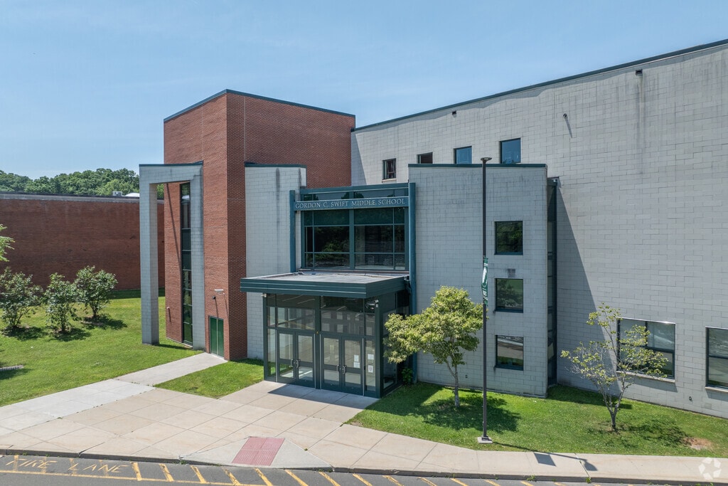 Swift Middle School at 250 Colonial St, Watertown, CT 06779.