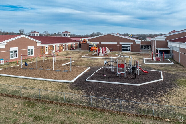 Sonora Elementary School has a large outdoor playground.