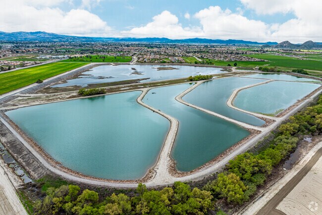 Enjoy outdoor recreation at San Jacinto Reservoir, minutes from Sunrise Ranch homes.