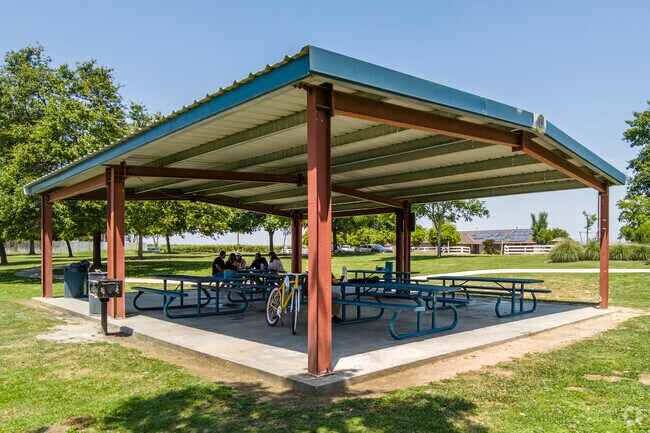Nebraska Park offers a shaded retreat from the typically hot summer days in Dinuba.