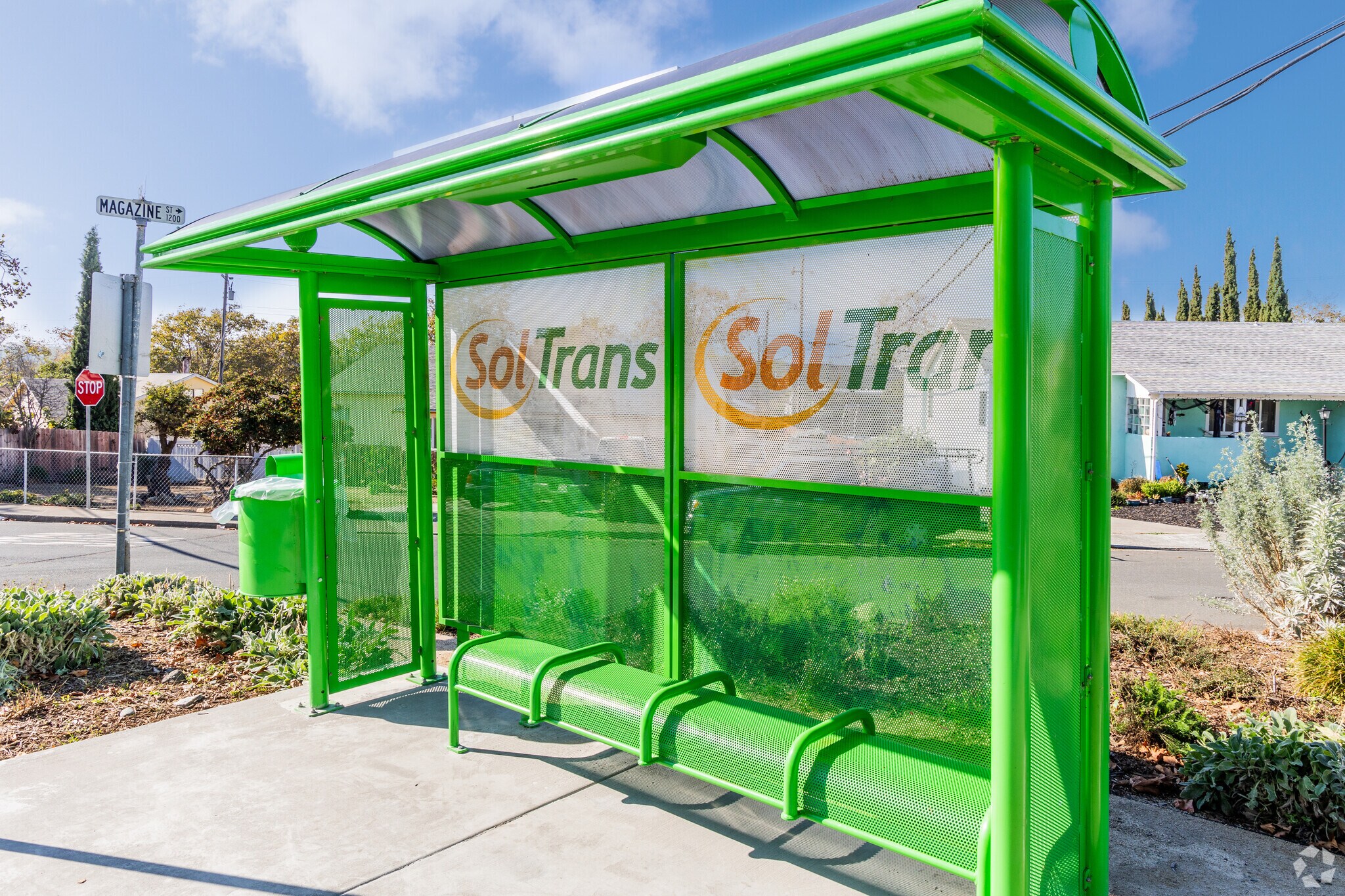 Sol Trans offers bus stops throughout all of South Vallejo.