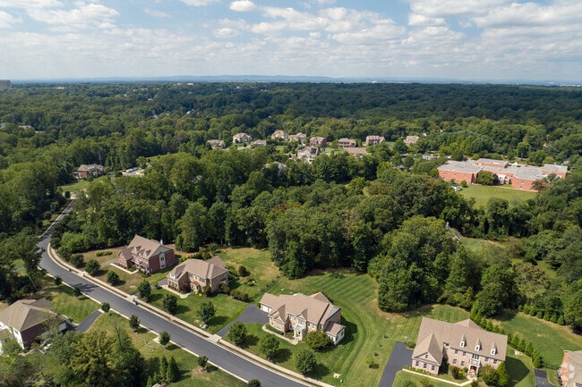Homes in Fair Oaks sit on wooded lots and tree lined streets.