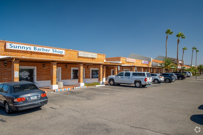 Las Palmas center in Broadway East features independent businesses.