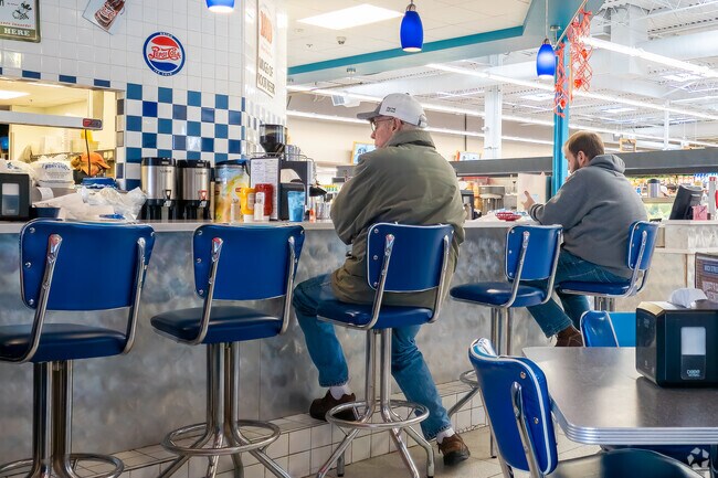 Bondurant maintains a small town feel with the Brick Street Cafe.