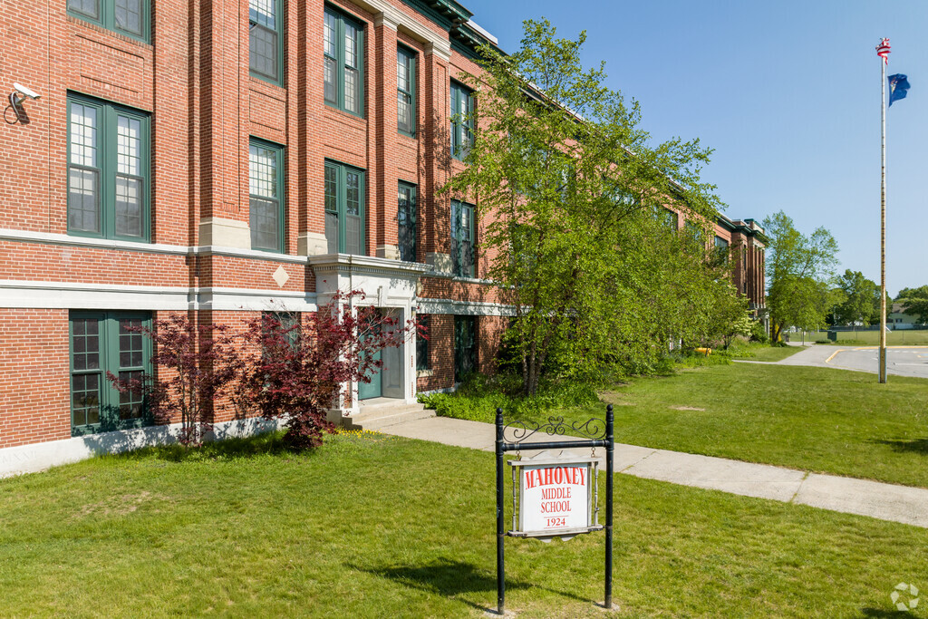 The Daniel F. Mahoney Middle School in South Portland, Maine.