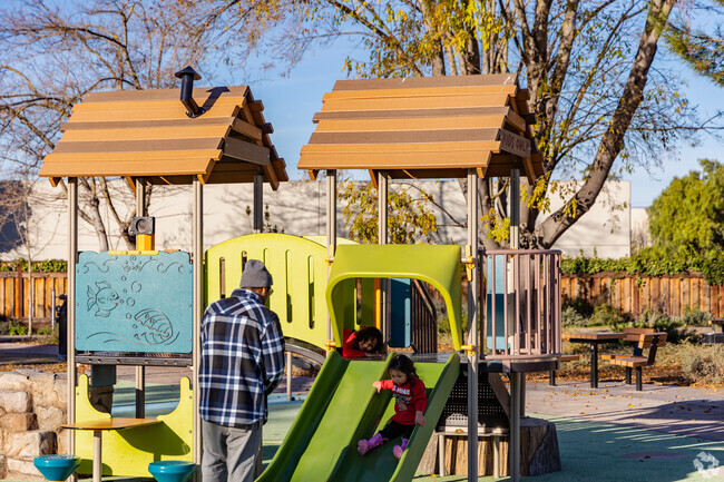 Your children will enjoy the playground at Wyandotte Park in Monta Loma.