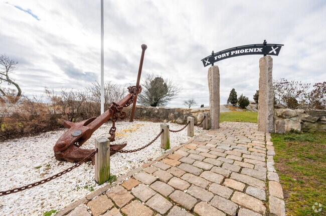 Enjoy a day at the historic Fort Phoenix, a captivating landmark located in New Bedford, MA.