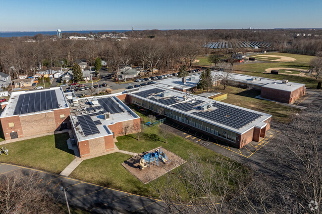 Memorial Elementary School in Laurence Harbor.