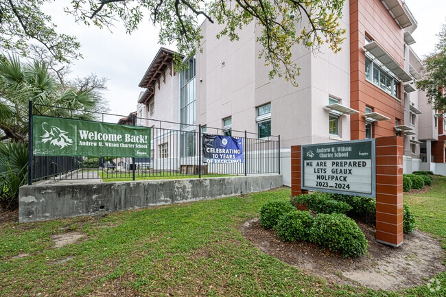 Andrew Wilson Charter School serves youth in Pre-K through eighth grade.