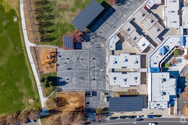 Your kids will never want to leave the playground at Jean Callison Elementary School.