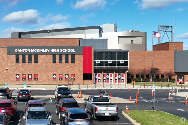 Students can participate in a variety of competitive athletic programs at Canton McKinley High School.