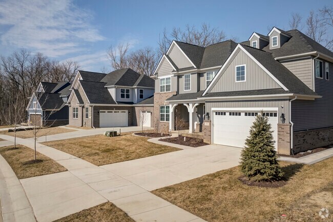 There is a wide variety of home styles in South Lyon.