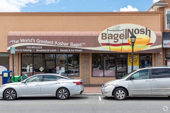Bagel Nosh in downtown Lakewood is famous for its kosher bagels.