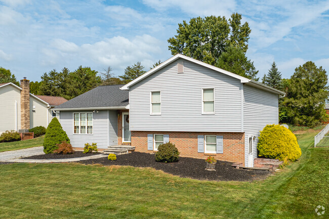 Split level homes in Grimesville add a second floor for larger families.