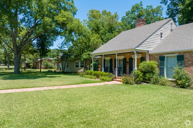Brick ranch homes in Cleburne are easy to find and have robust vibrant yard spaces.
