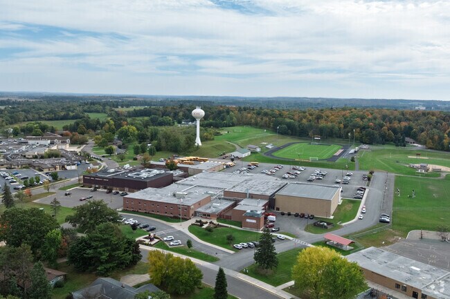 Barron High School is rated a B- overall according to Niche.