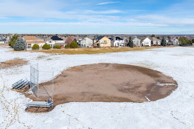 Deer Creek Middle School in Littleton has a baseball diamond for students to enjoy.