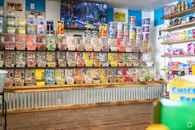 Grandpa Joe's Candy Shop is a kids favorite on the main street in Mount Lebanon.