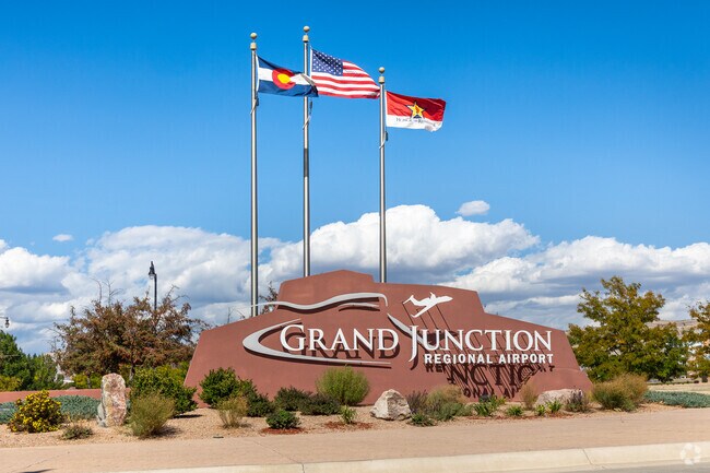 The Grand Junction Regional Airport is located in Mesa County, about 55 miles northwest of Orchard City.