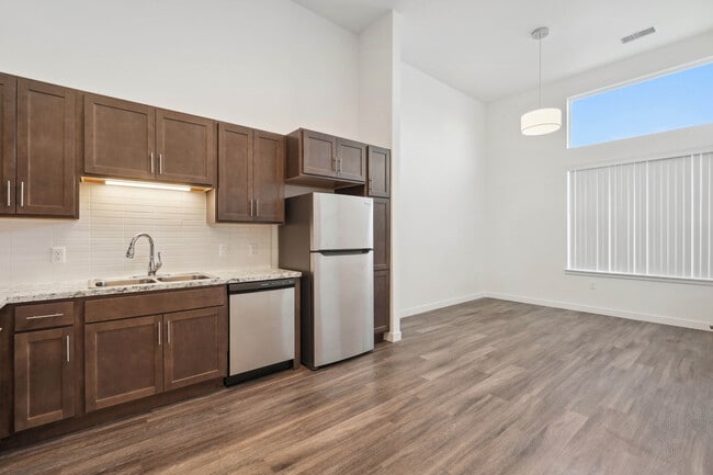 Kitchen and Living Room