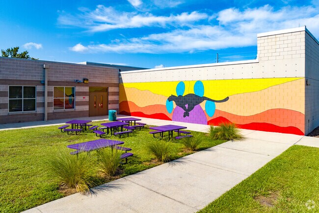 Palmetto Elementary School in Park Central is the home of the Panthers.