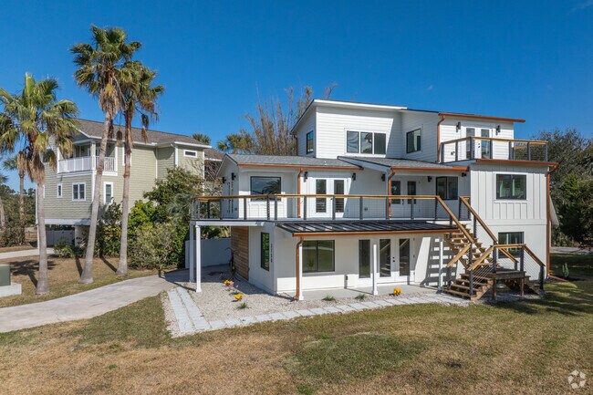 More modern builds are a new favorite for those looking in Vilano Beach.