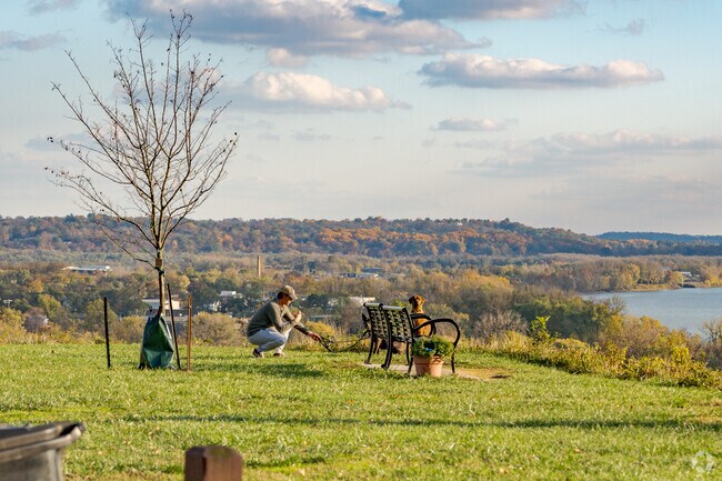 Residents of Hyde Park enjoy taking a stroll out to Larz Anderson Park.