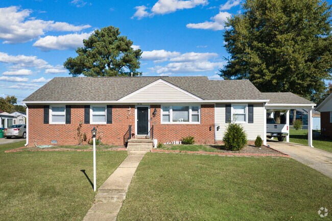 Comfortable, 60's style brick Ranch homes are a staple of the Deerbourne neighborhood.