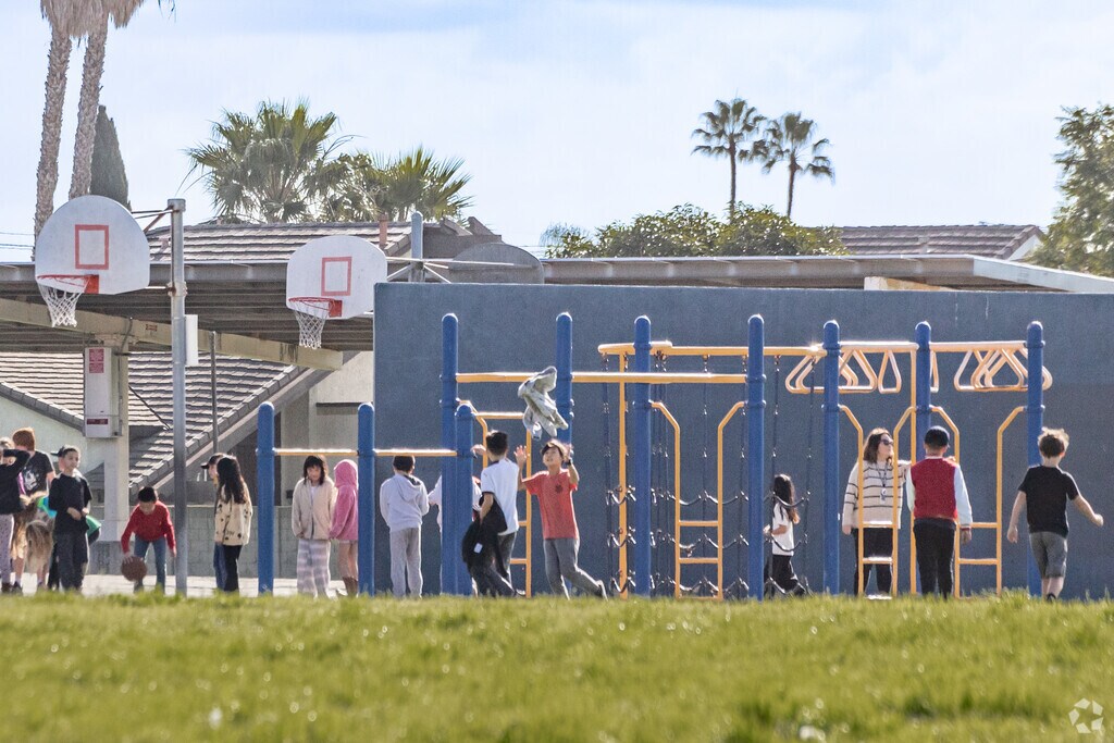 Fountain Valley Students love recess at Courreges Elementary.