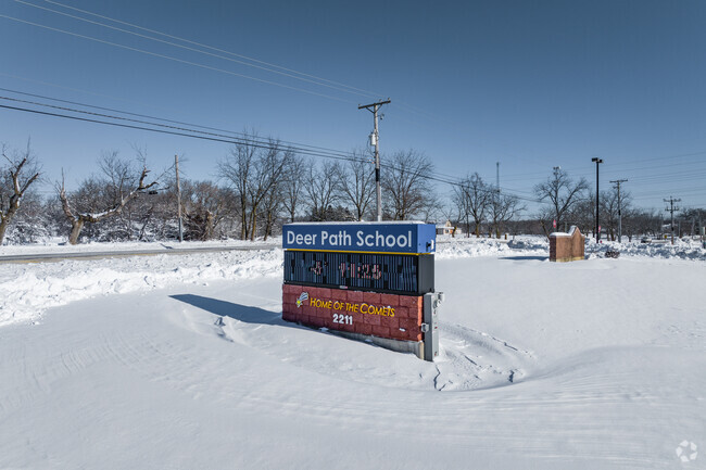 Deer Path Elementary School is a highly rated public school.