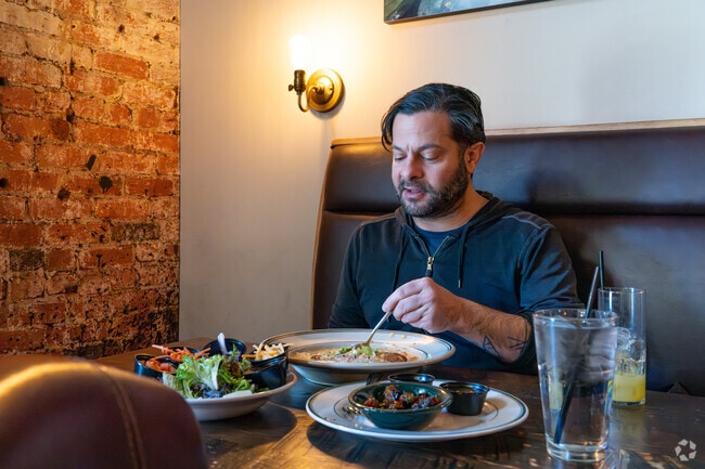 Dine in at Southern Craft, A Bristol favorite, serving delicious BBQ.