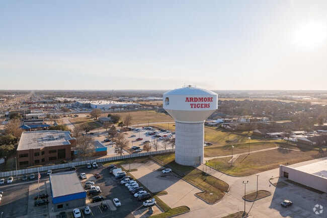 In Pickens County, Chickasaw Nation, Ardmore, Indian Territory, began in 1887 with a plowed ditch.