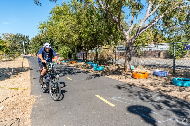 Willis Acres is connected by bike trails.