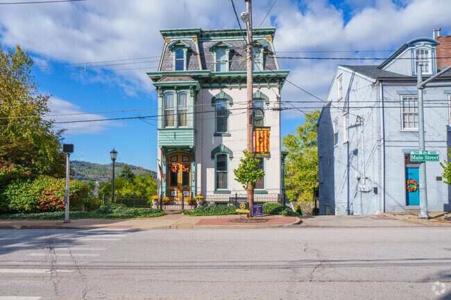 As you walk or drive down Main Street in North Wheeling, you'll surely look at this Victorian.