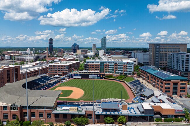 Weaver is perched about 5 miles north of downtown Durham, NC.